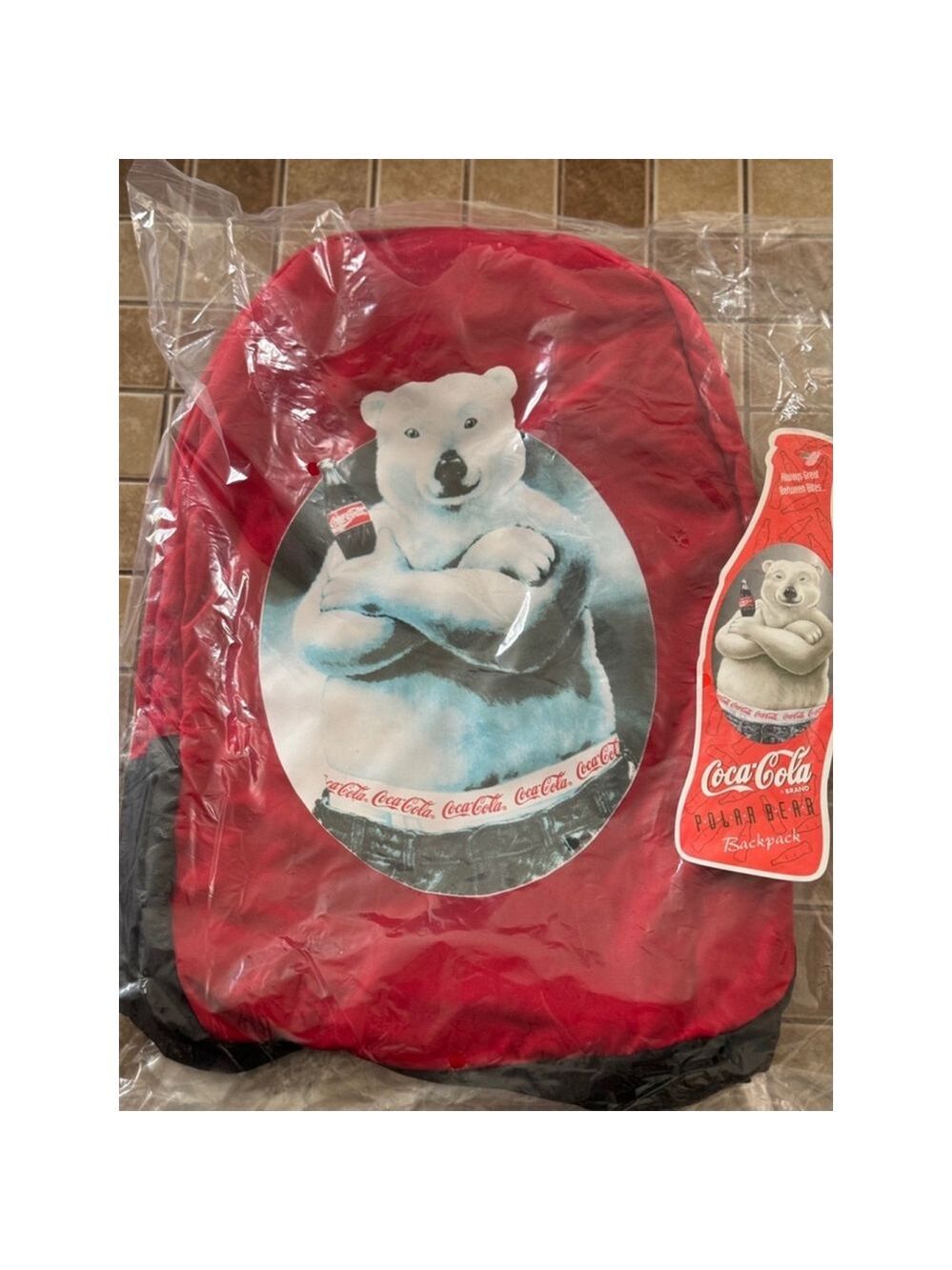 Unisex Coca-Cola Backpack One Size Red